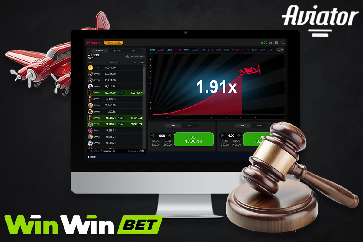 The Legality of WinWin Aviator in Pakistan